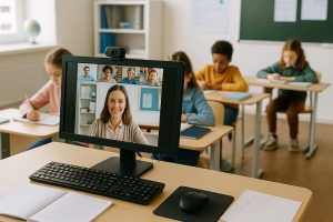 کلاس آنلاین برای مدارس